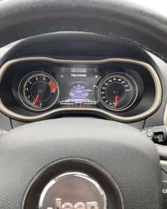 Jeep Cherokee cena 59000 przebieg: 161000, rok produkcji 2015 z Siedlce małe 92